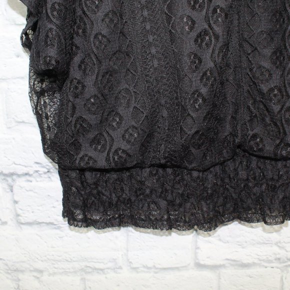 ULTRA PINK Lace Flowing Top Shirt Blouse Size 2X - Picture 7 of 8